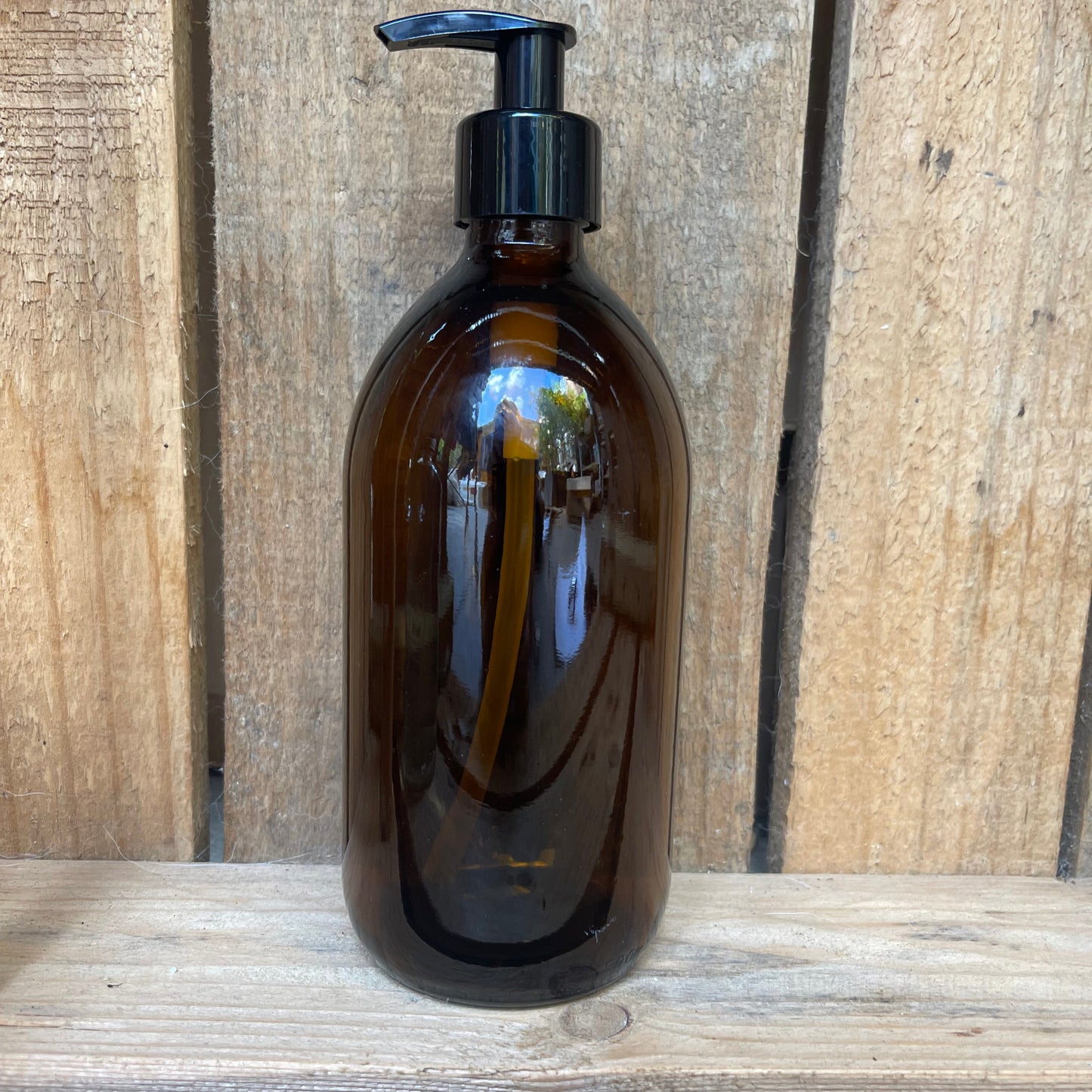 Amber Glass Bottle (500ml)