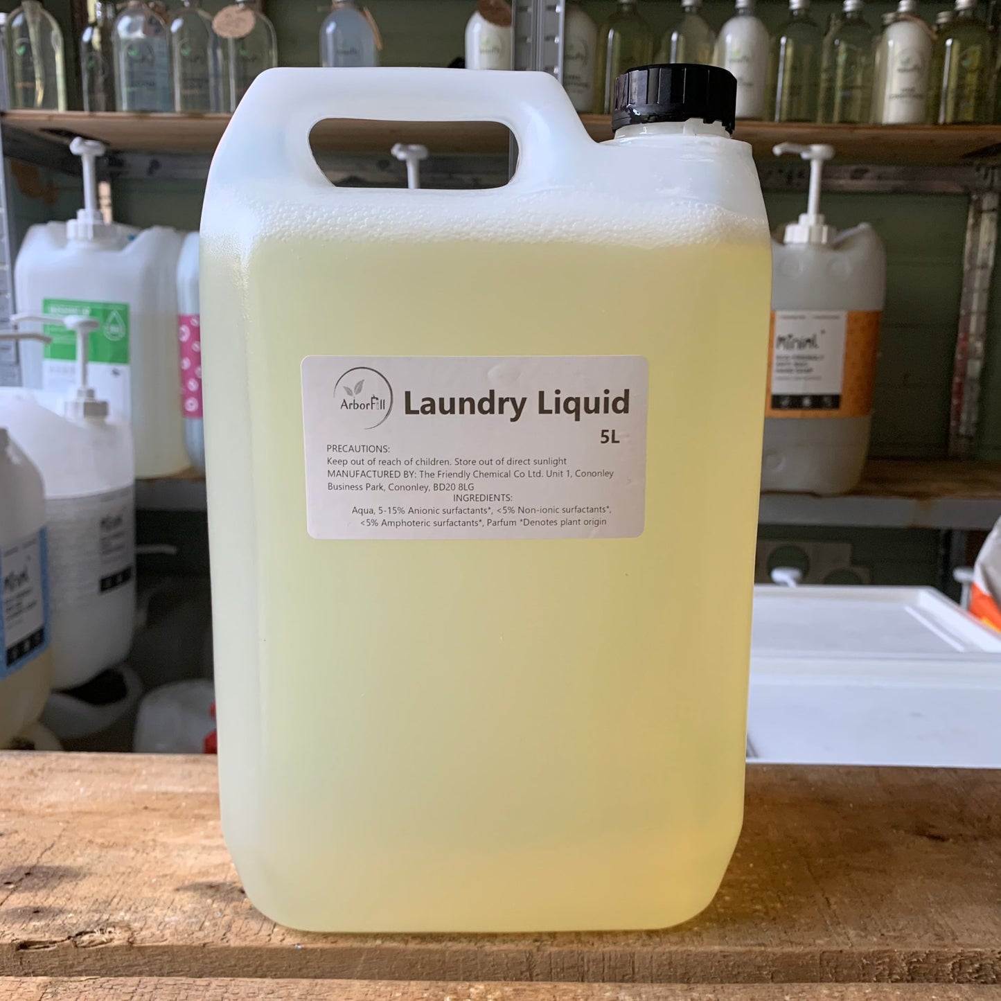 Bulk 5 Litre Non-bio Laundry Liquid