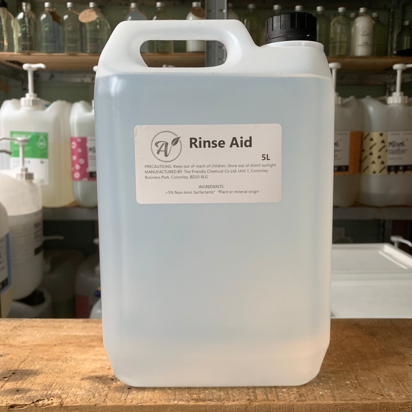 Bulk 5 Litre Rinse Aid