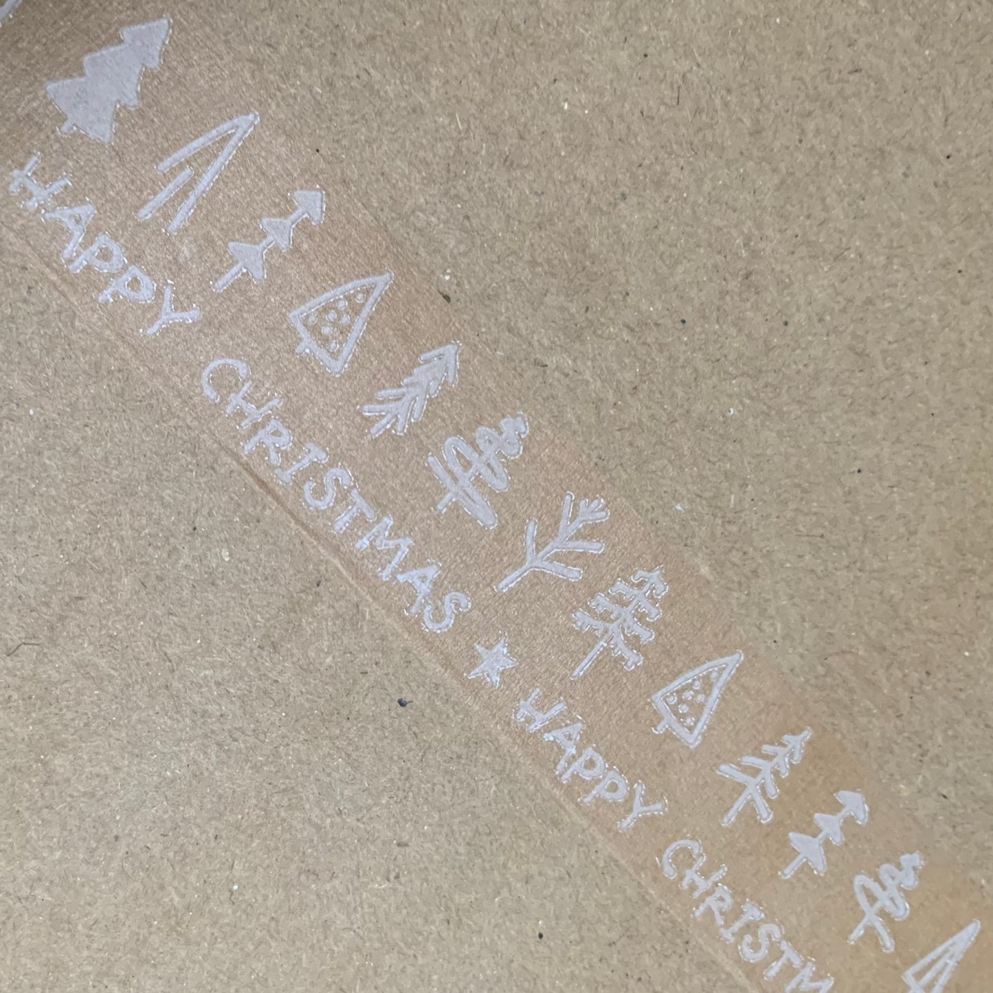 Happy Christmas Paper Tape