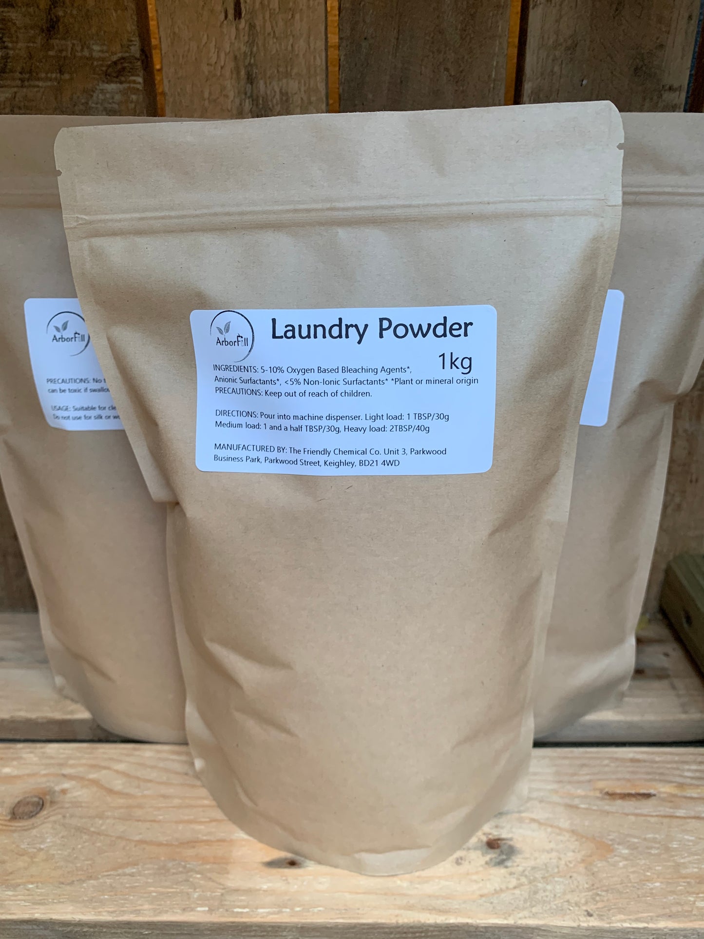 Non-bio Laundry Powder (unscented)