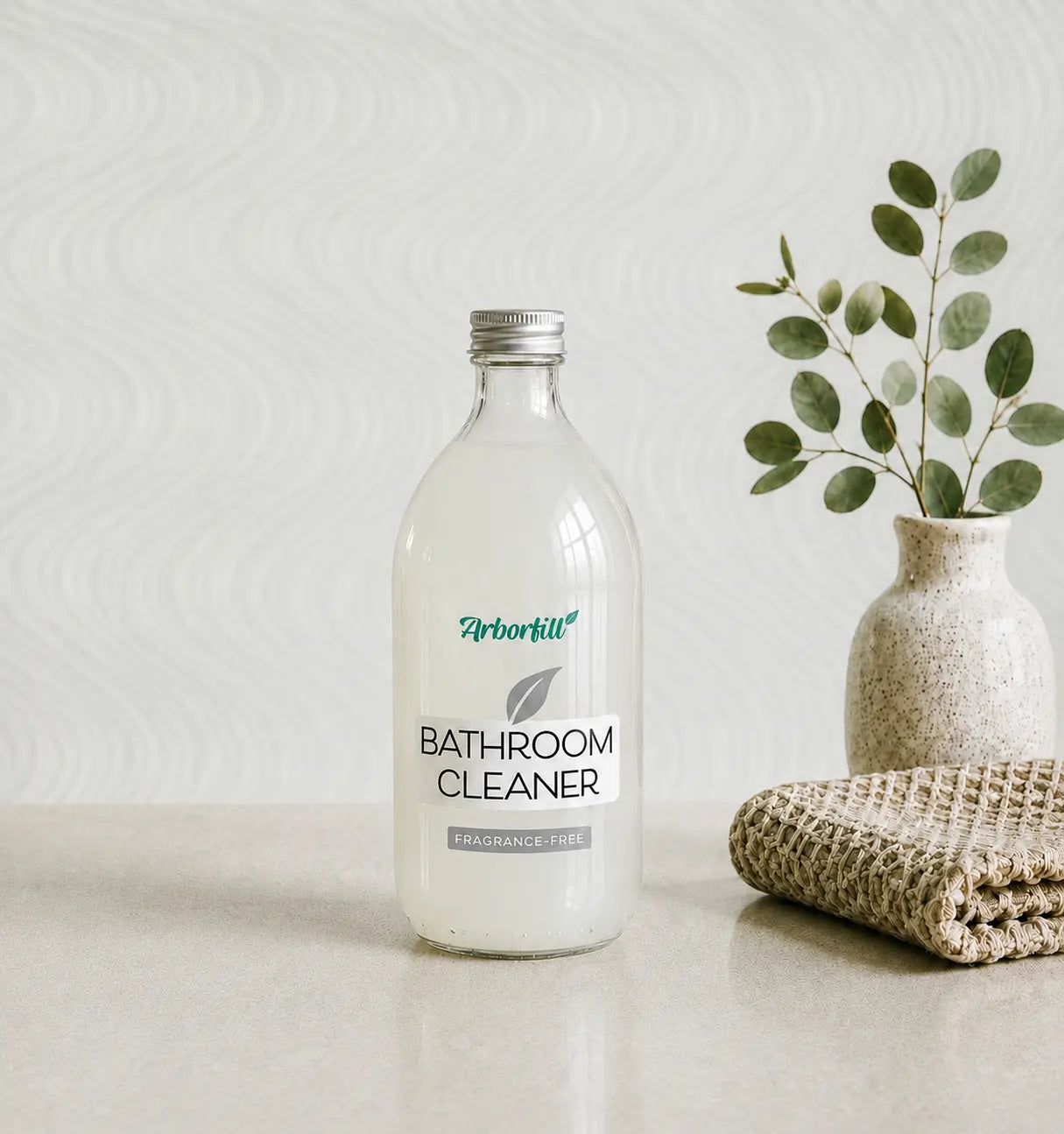 Everyday Bathroom Cleaner - Refillable Glass Bottle - 500ml