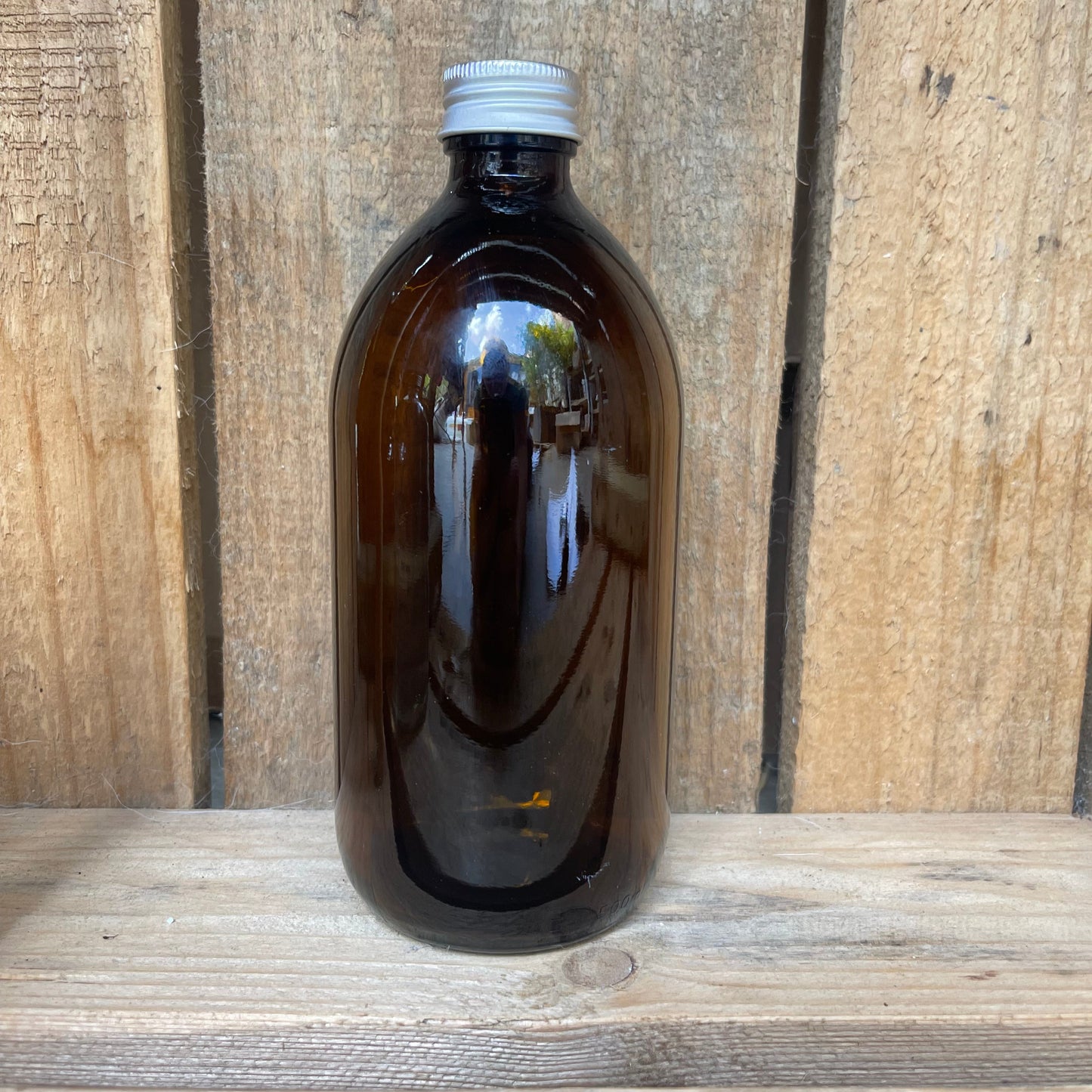 Amber Glass Bottle (500ml)