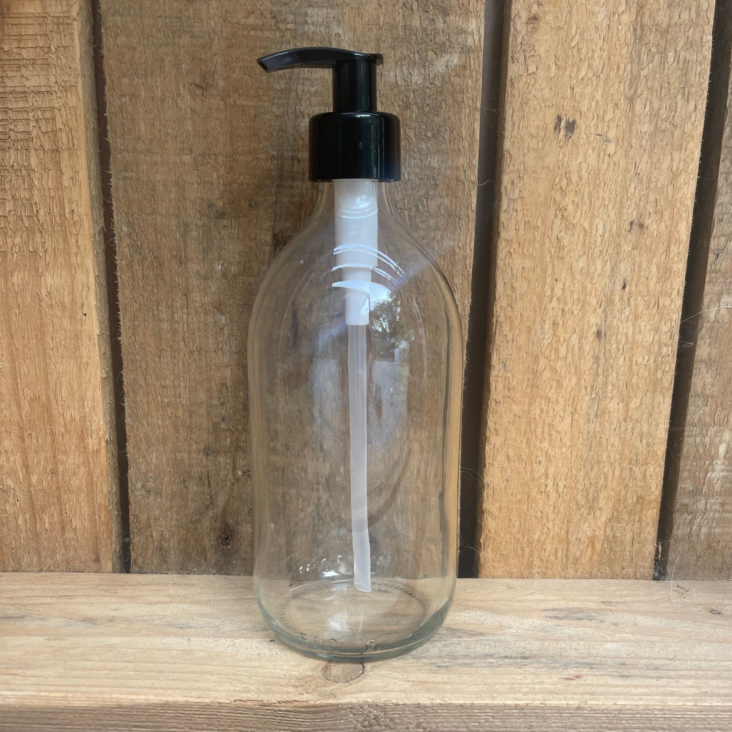 Clear Glass Bottle (500ml)