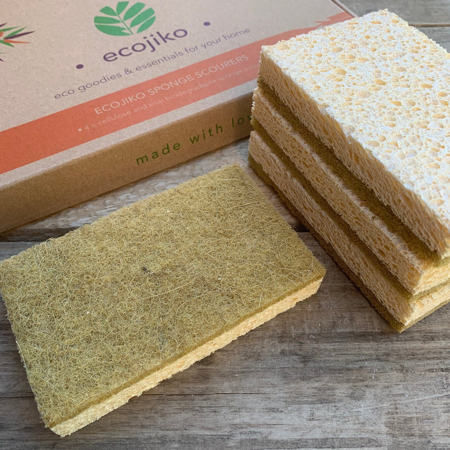 Sponge scourers (4 pack)