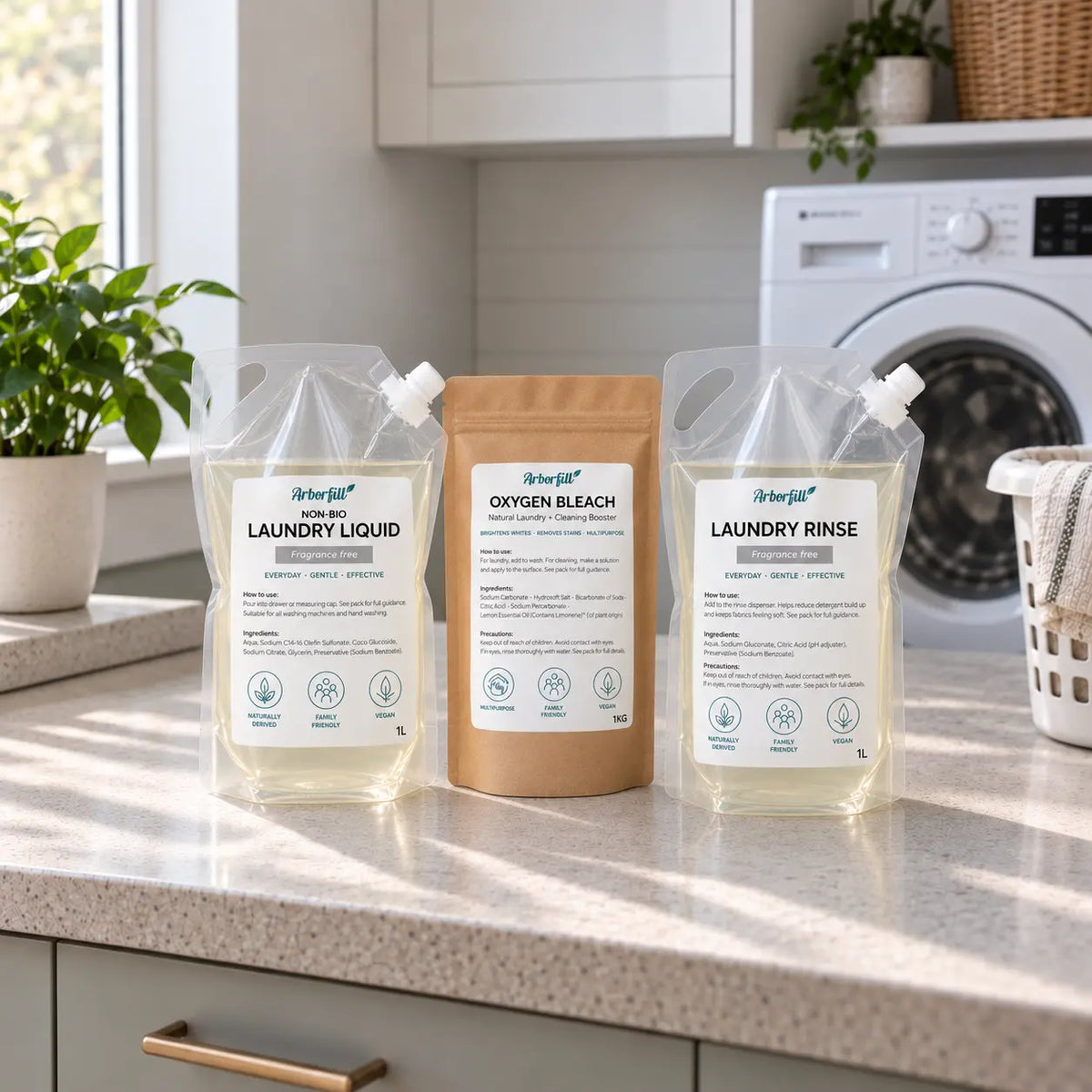 Fragrance Free Laundry Care Bundle