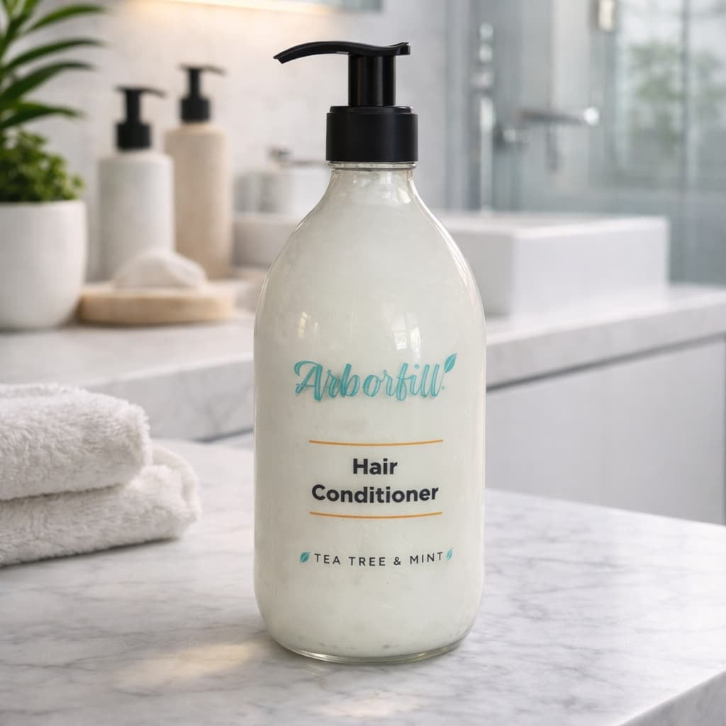 Hair Conditioner - Refillable Glass Bottle (500ml)