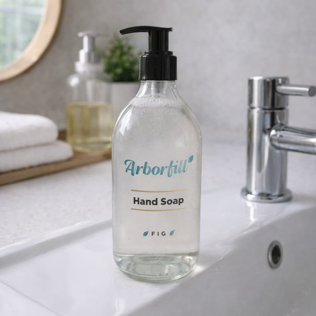 Hand Soap - Refillable Glass Bottle (500ml)