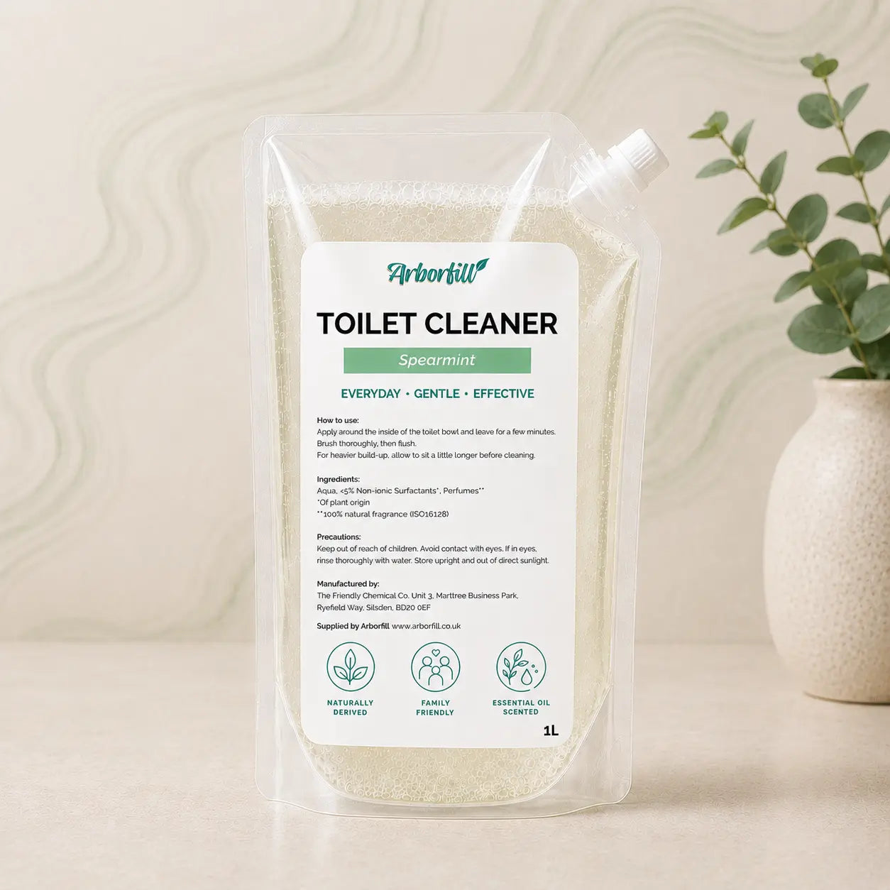 Toilet Cleaner - Refill Pouch 1L