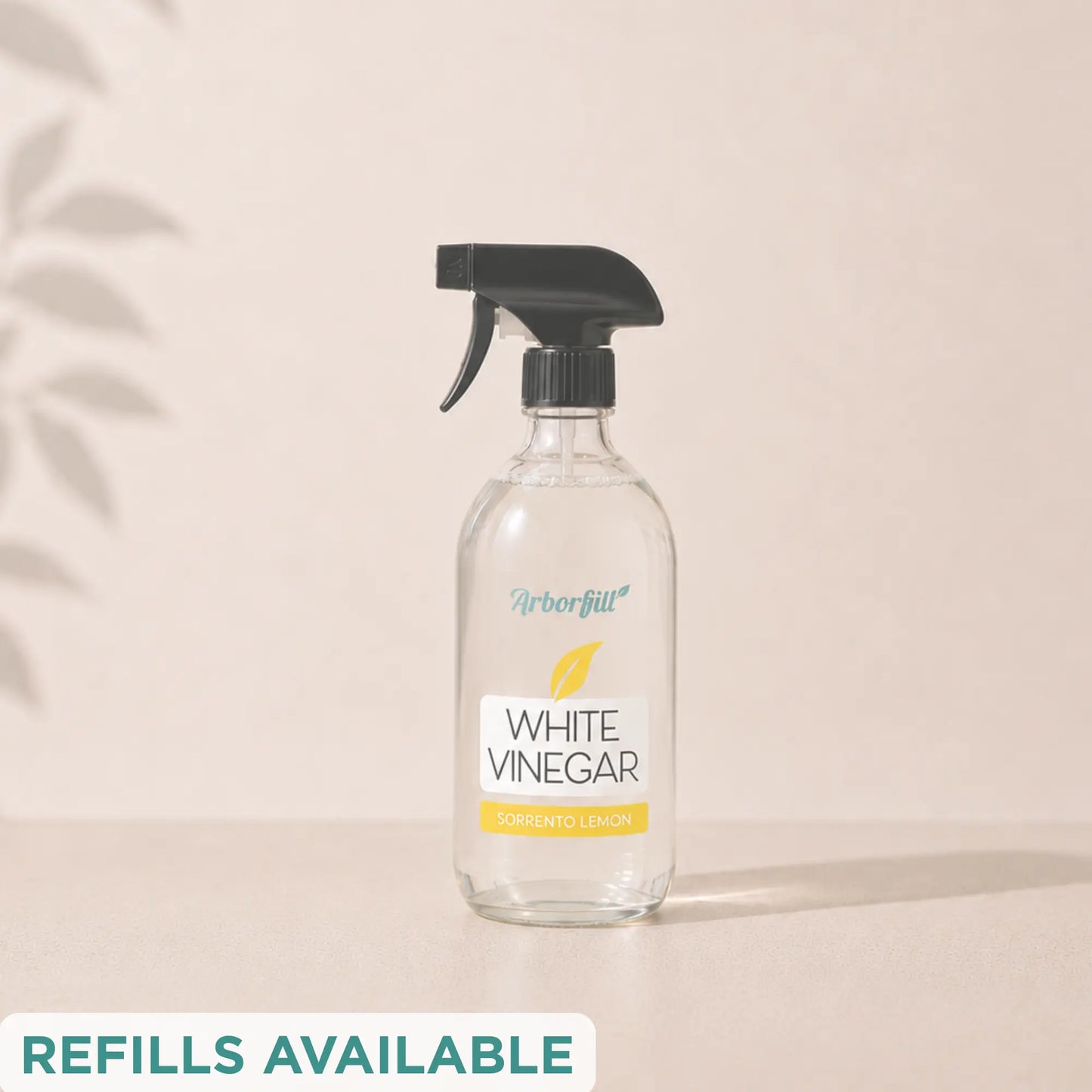 White Vinegar - Refillable Glass Bottle (500ml)