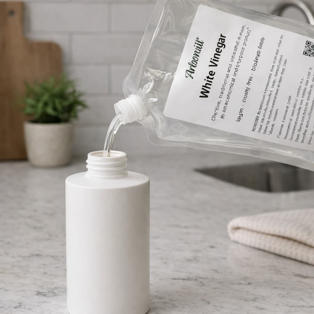 White Vinegar 1 Litre refill (Unscented or Sorrento Lemon)