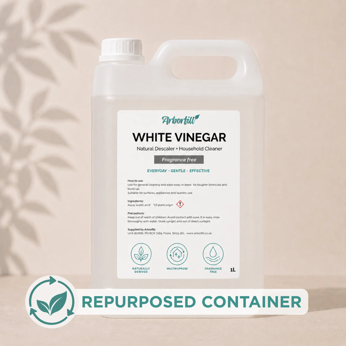 White Vinegar - 5L Refill