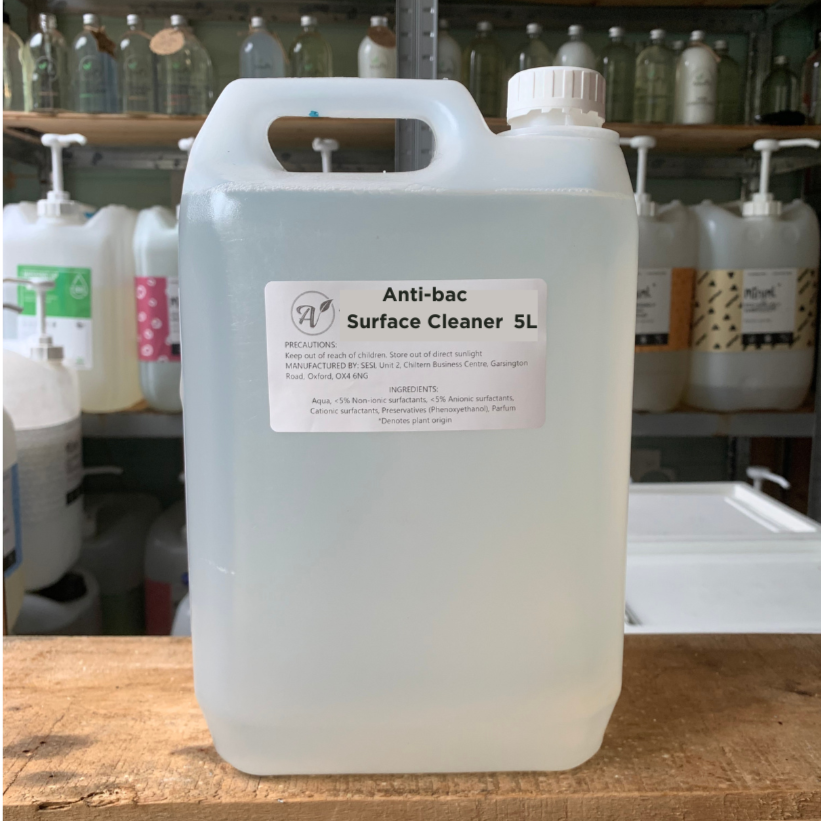 Bulk 5 Litre Anti-bac Surface Cleaner