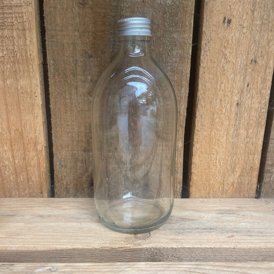 Clear Glass Bottle (500ml)