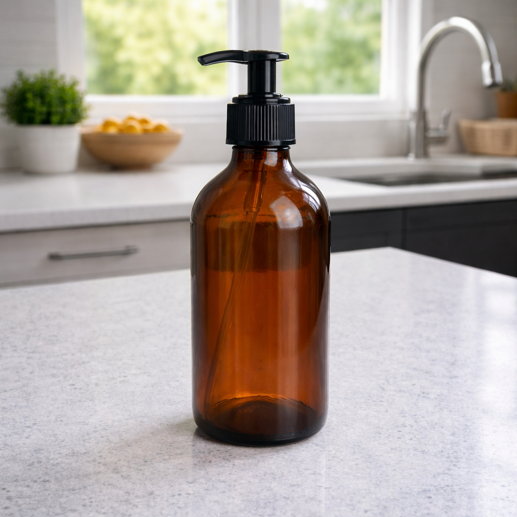 Amber Glass Bottle (500ml)