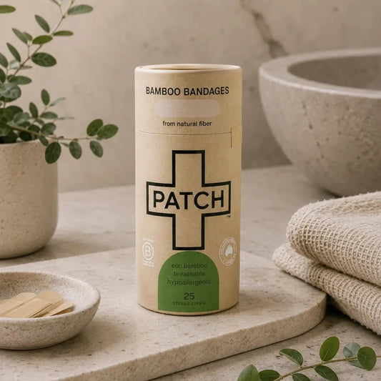 Bamboo plasters