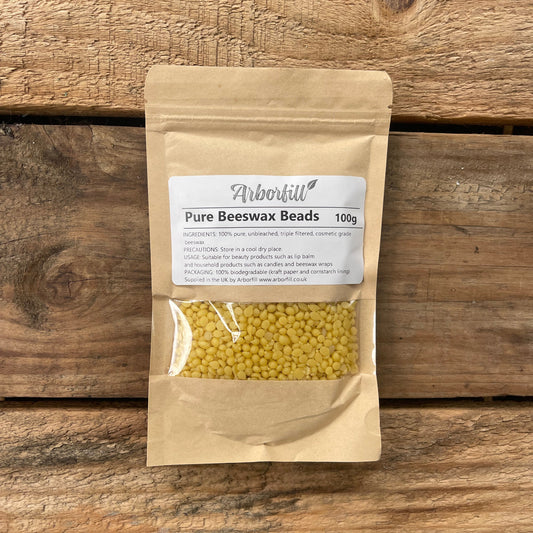 Pure beeswax beads (100g)