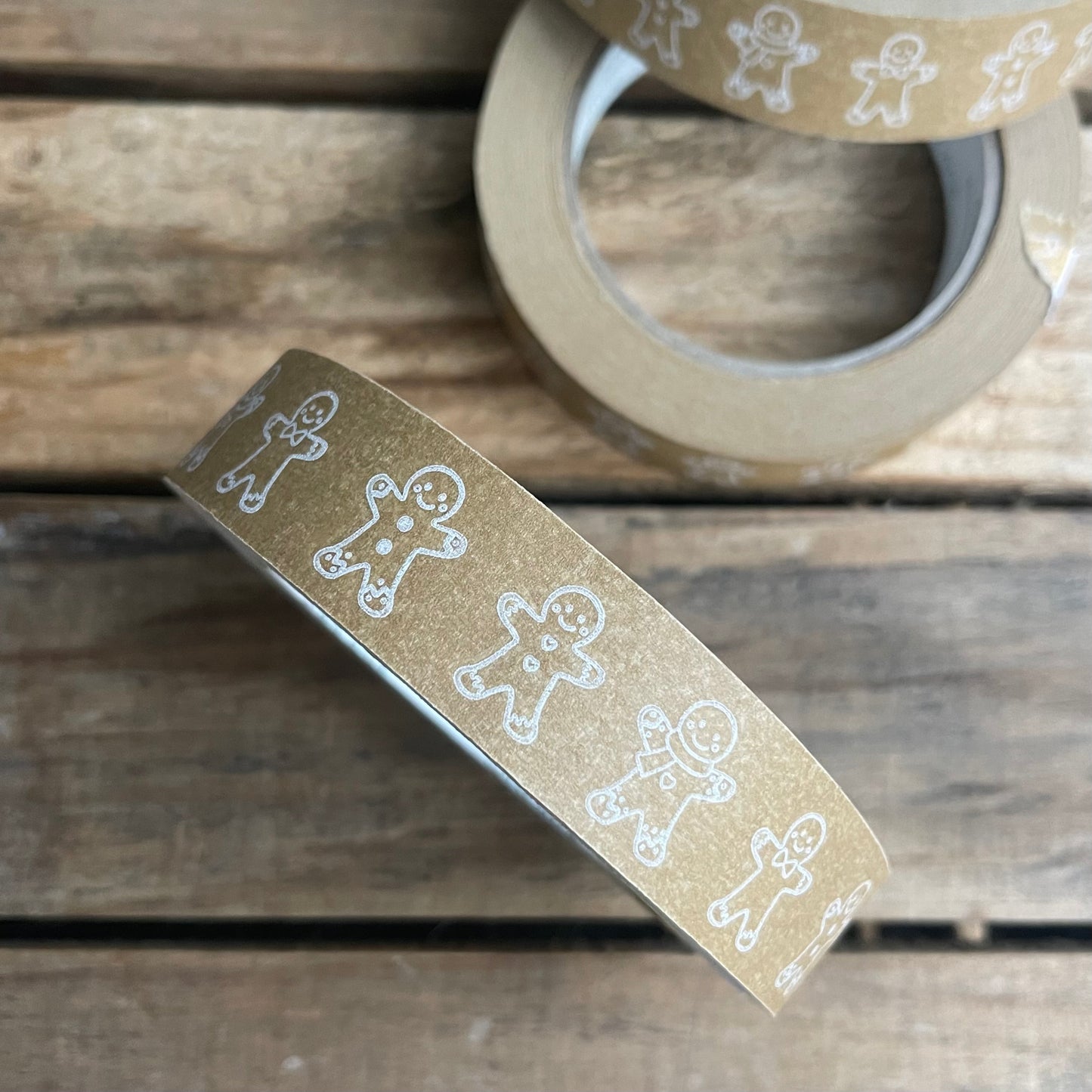 Ginger man paper tape