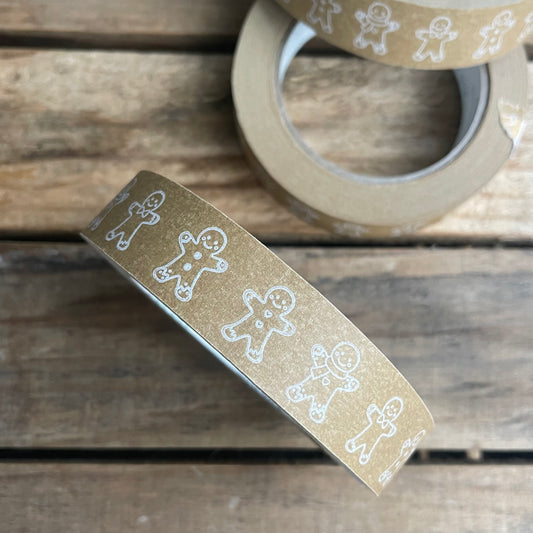 Ginger man paper tape