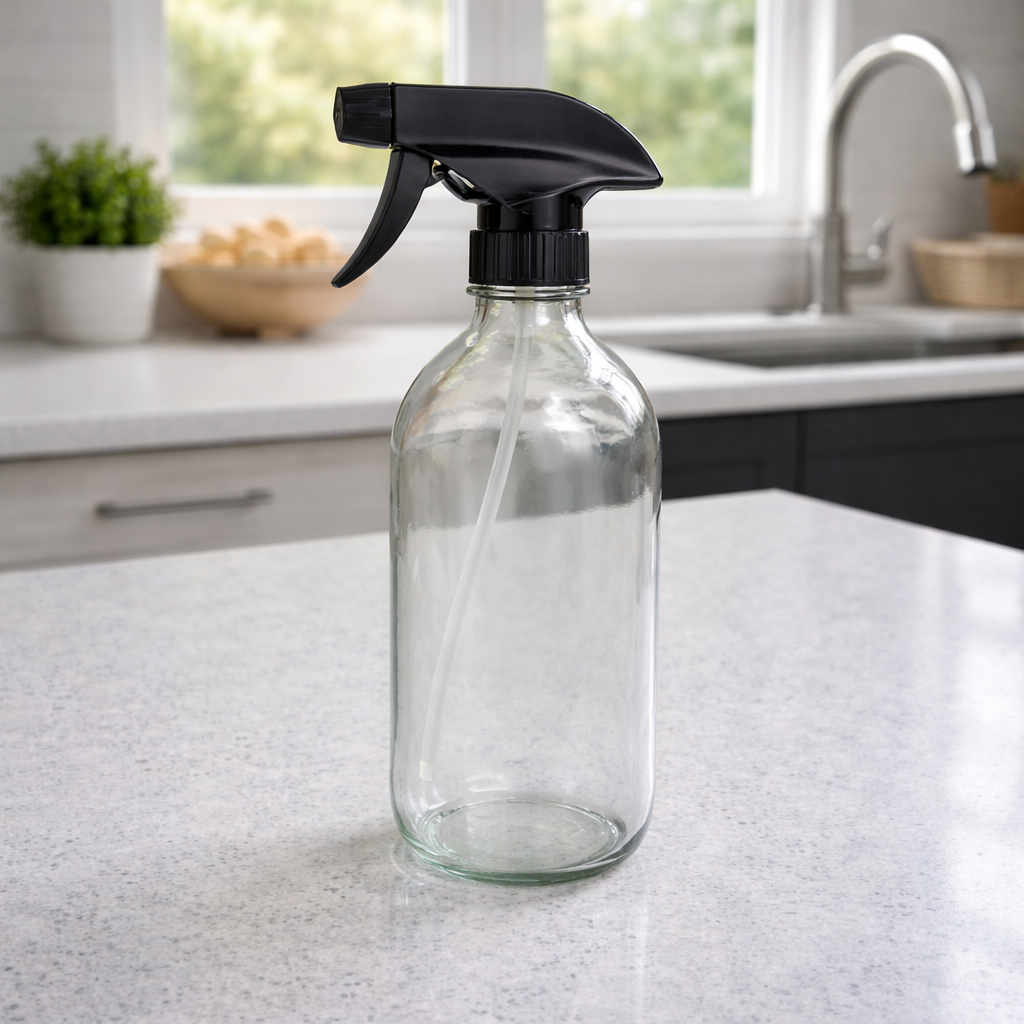 Clear Glass Bottle (500ml)