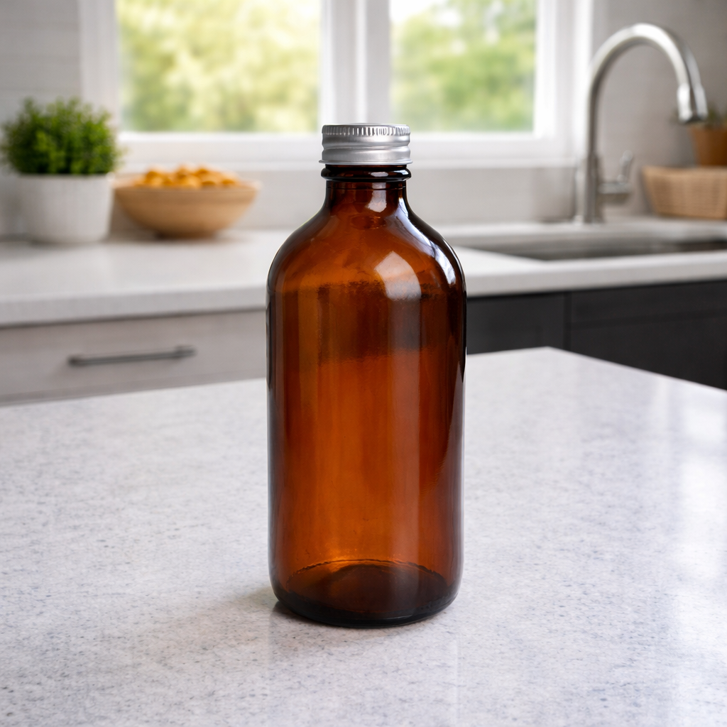 Amber Glass Bottle (500ml)