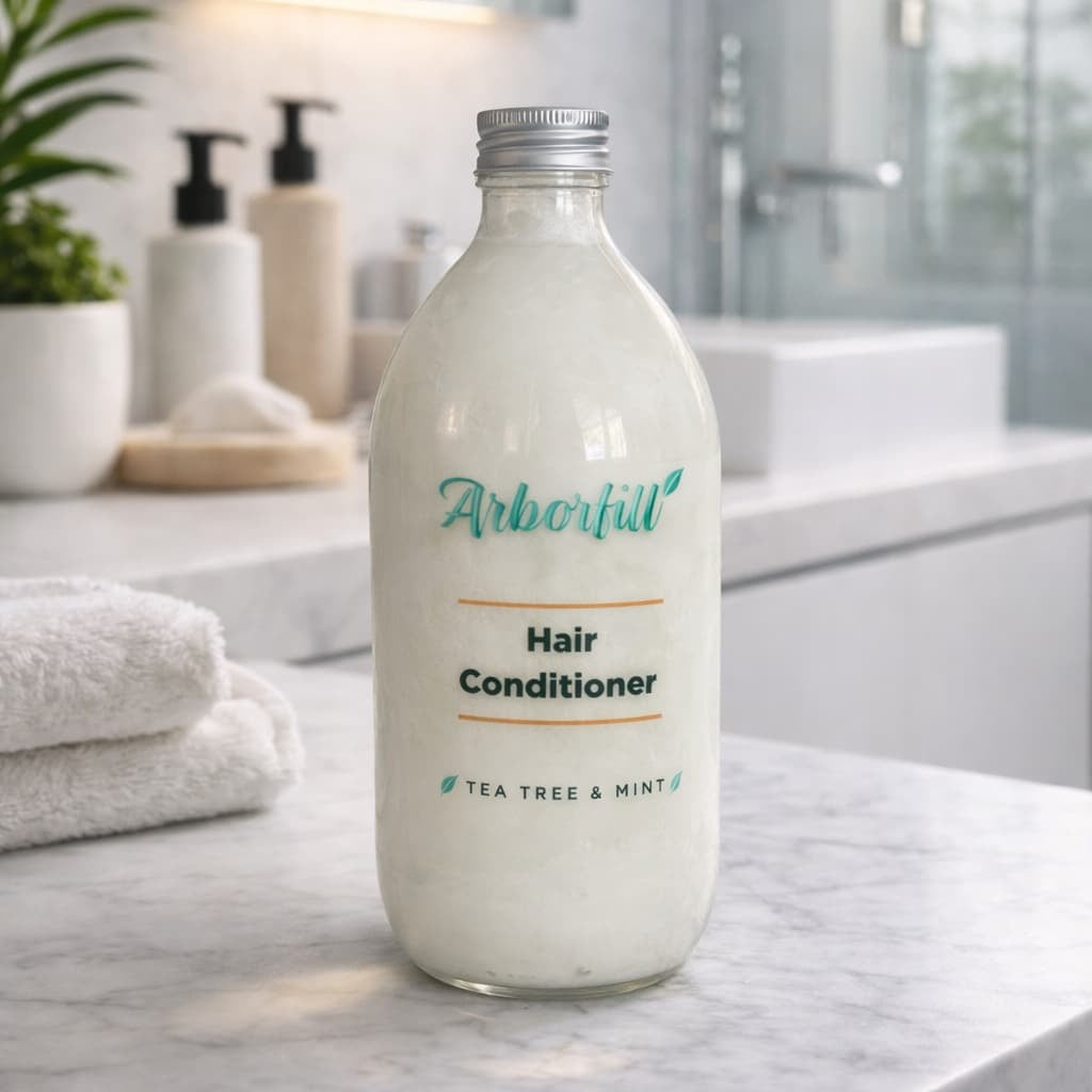 Hair Conditioner - Refillable Glass Bottle (500ml)