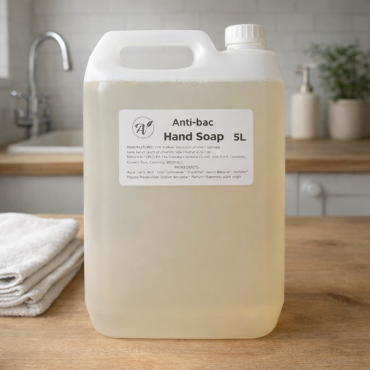 Bulk 5 Litre Anti-Bacterial Hand Soap (Sweet Clementine)