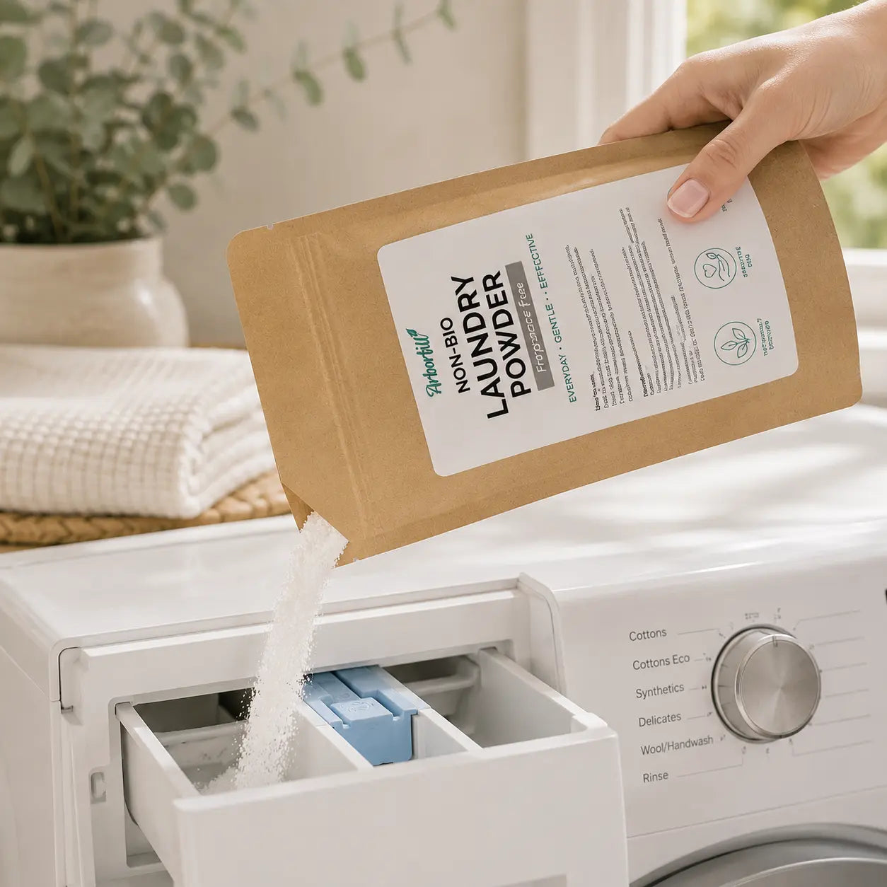 Non-bio Laundry Powder - Fragrance free