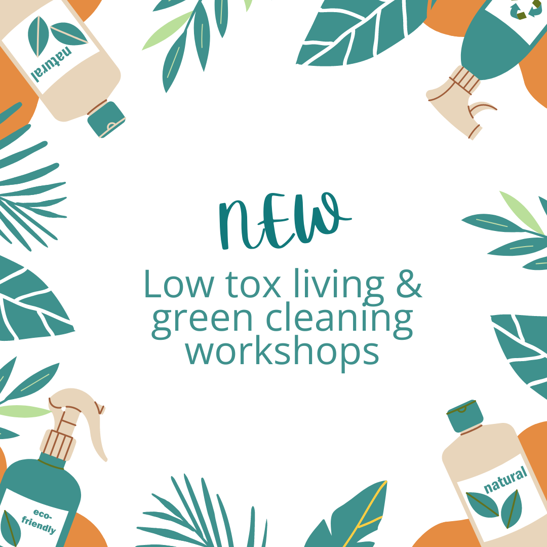 Low tox living and green cleaning workshop