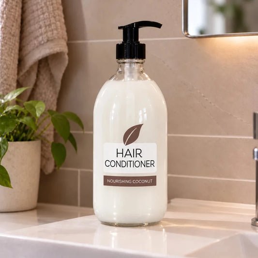 Hair Conditioner - Refillable Glass Bottle (500ml)