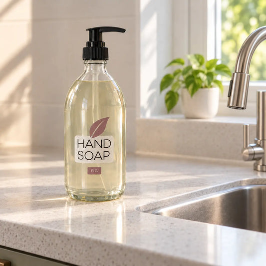 Hand Soap - Refillable Glass Bottle (500ml)