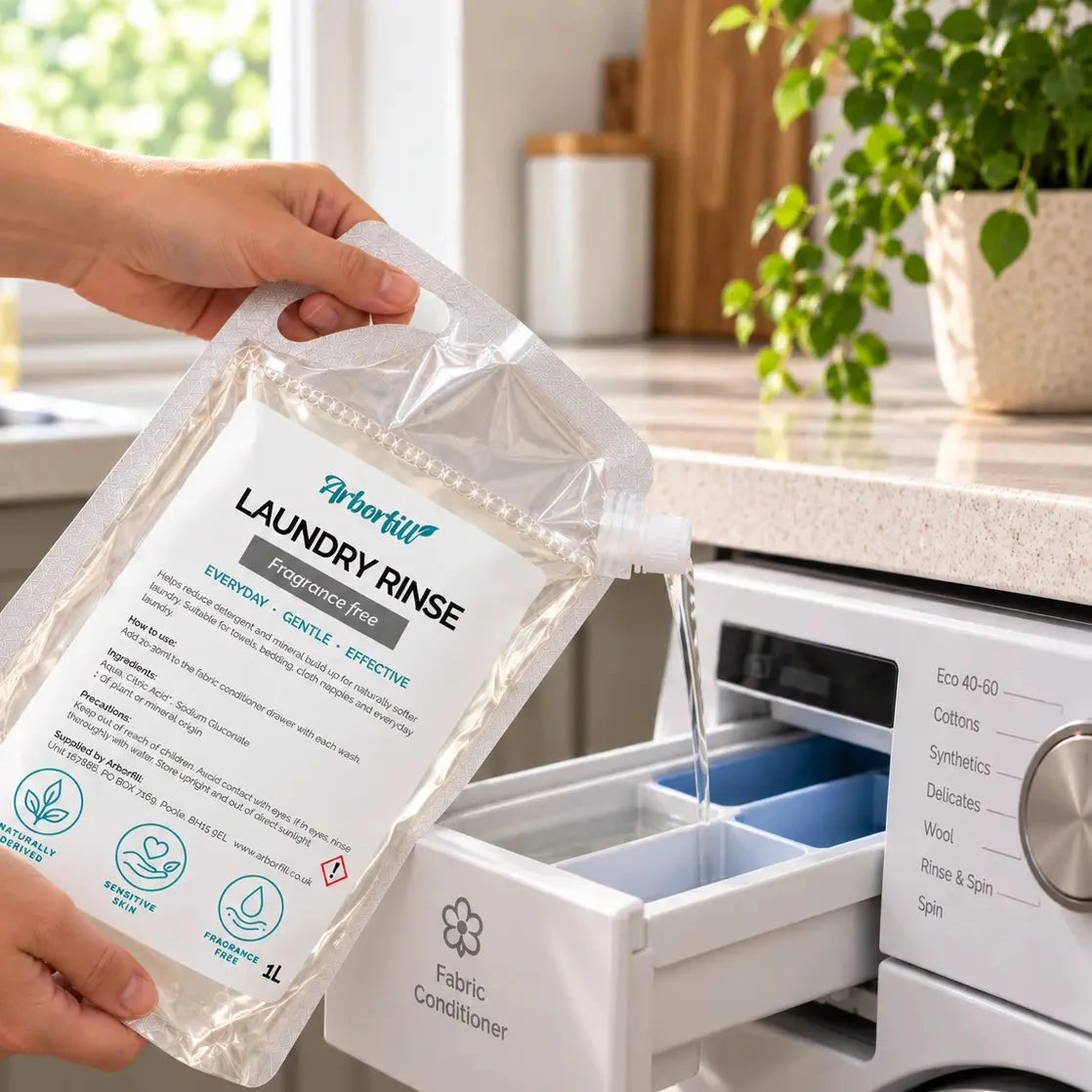Laundry Rinse - Fragrance Free - Refill Pouch 1L