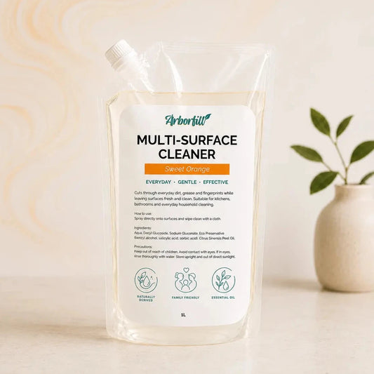 Everyday Multi-Surface Cleaner - Essential Oil or Fragrance Free - 1L Pouch
