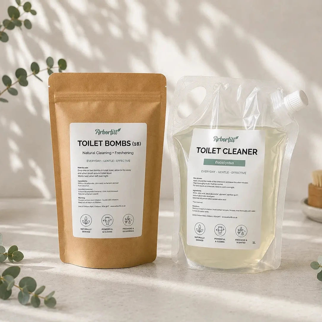 Toilet Care Bundle - Natural Toilet Cleaner & Toilet Bombs