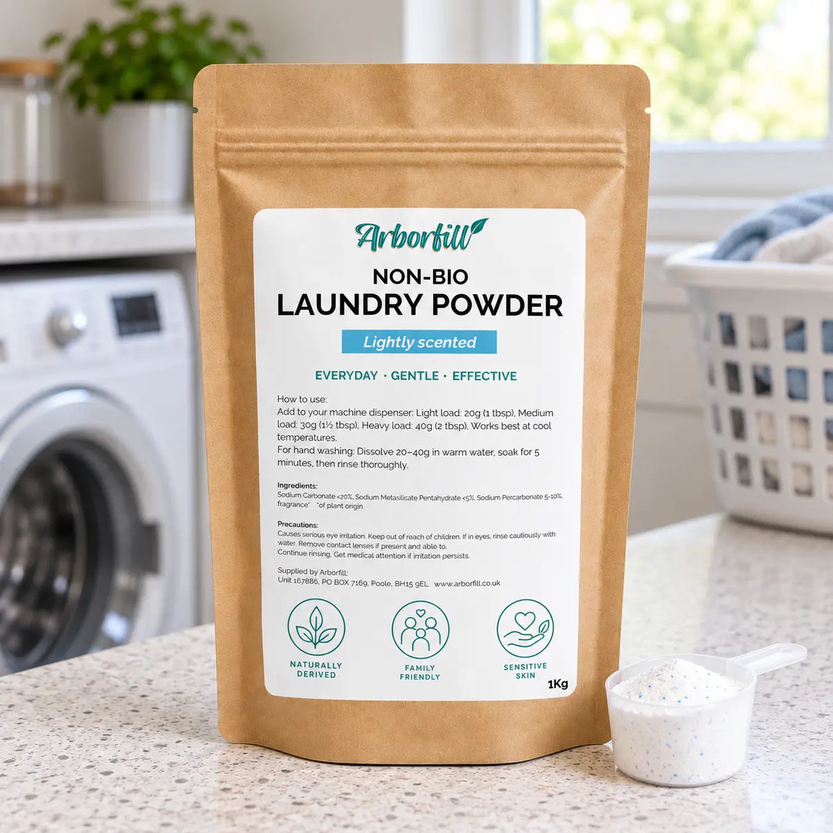 Non-Bio Laundry Powder - Lightly Scented