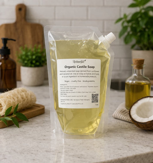 Organic Castile Soap - Refill Pouch 1L