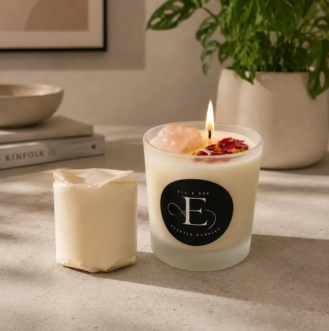 Refillable Soy Wax Candle
