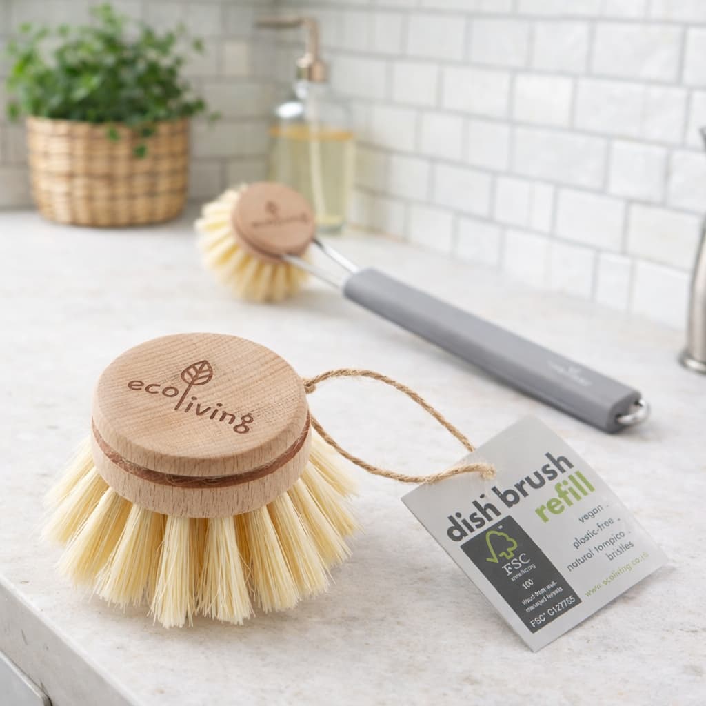 Reusable Dish Brush – Replaceable Head