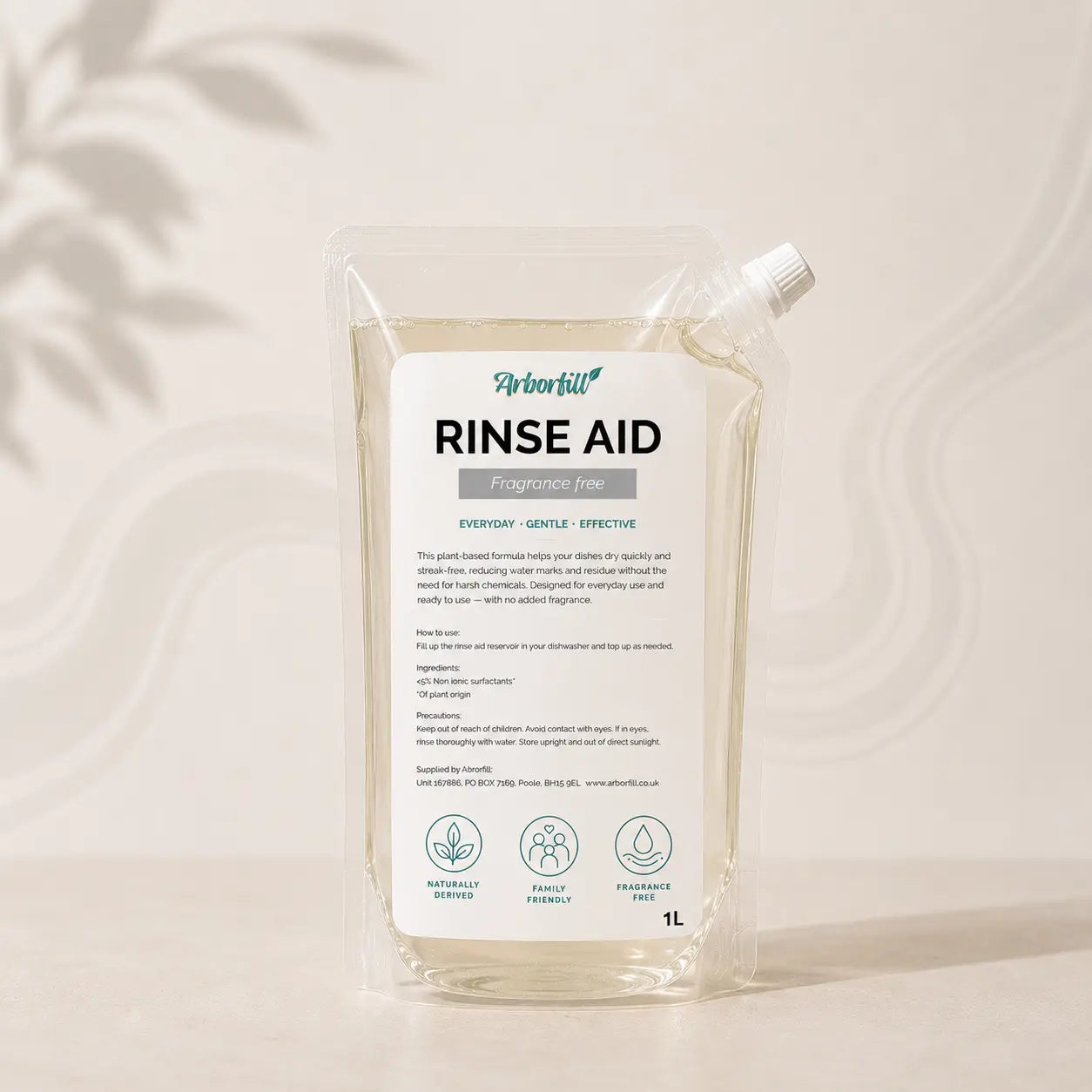 Rinse Aid - Refill Pouch 1L
