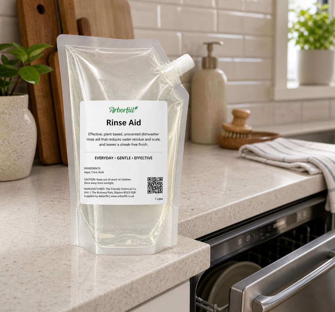 Rinse Aid - Refill Pouch 1L