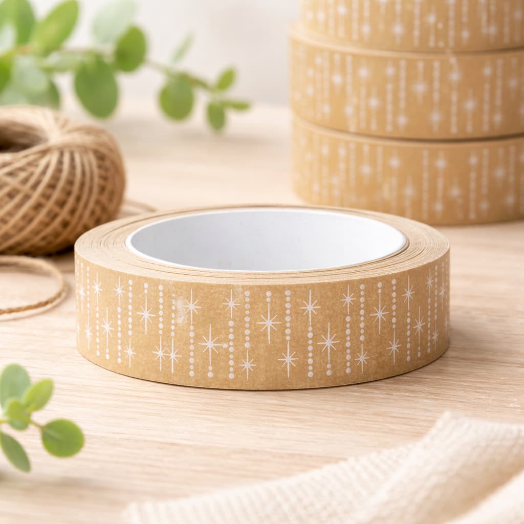Twinkling star paper tape