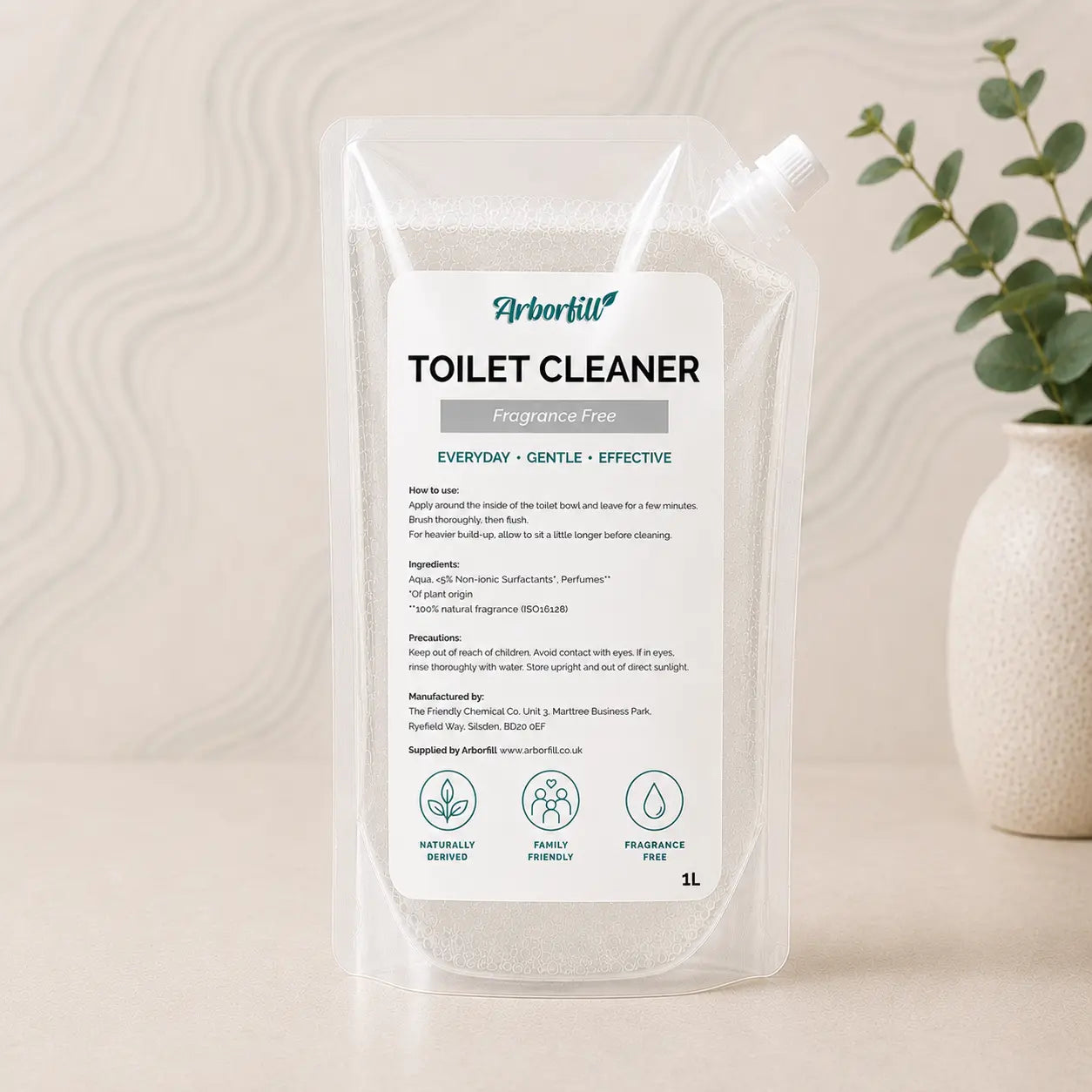 Toilet Cleaner - Refill Pouch 1L