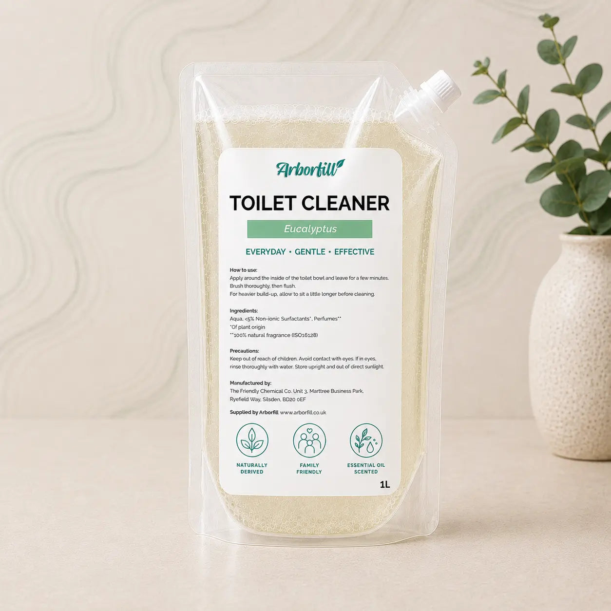Toilet Cleaner - Refill Pouch 1L