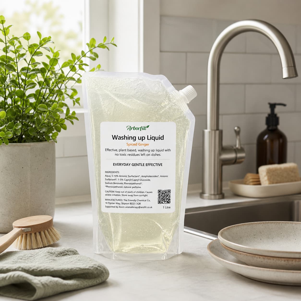 Washing up Liquid - Refill Pouch 1L