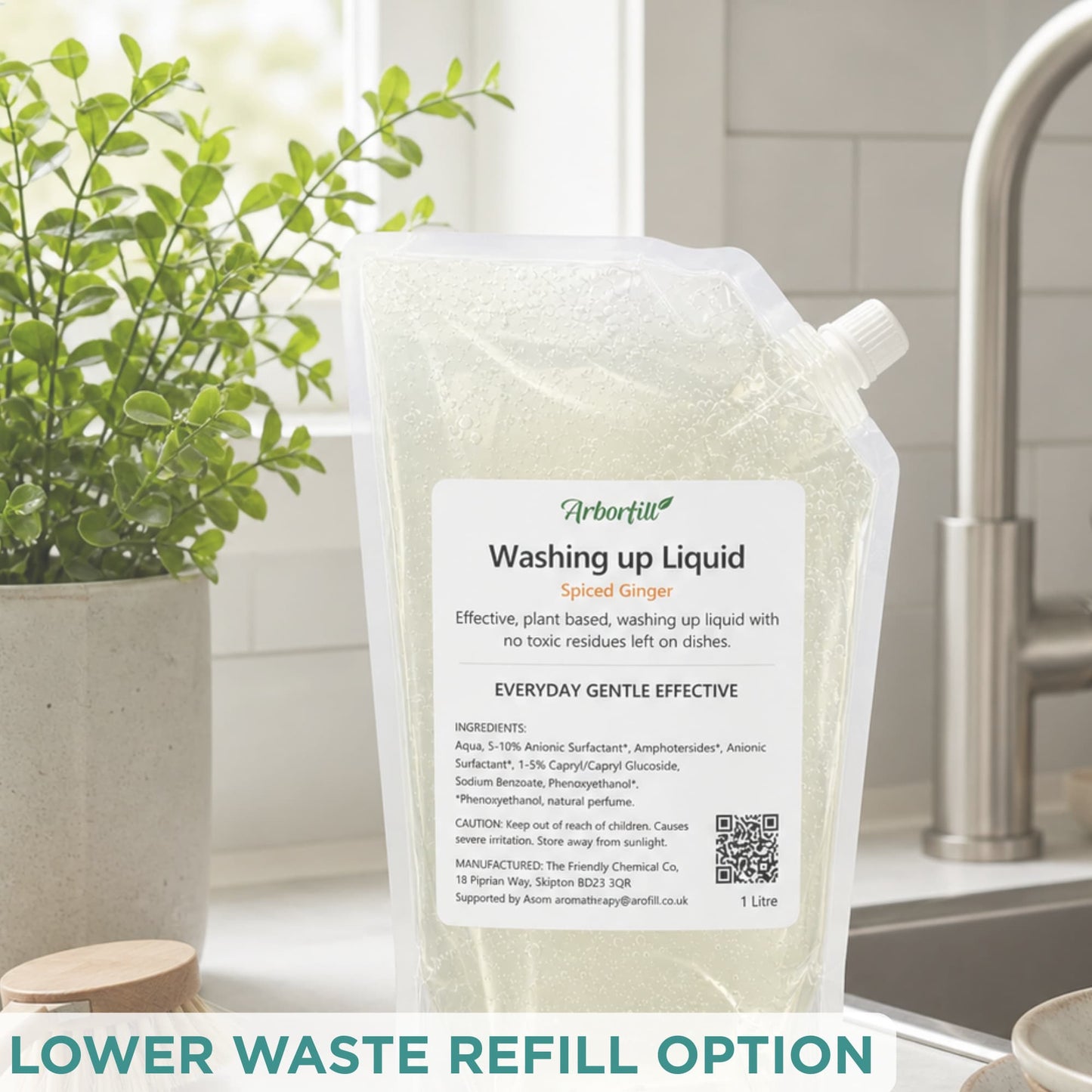 Washing up Liquid - Refill Pouch 1L