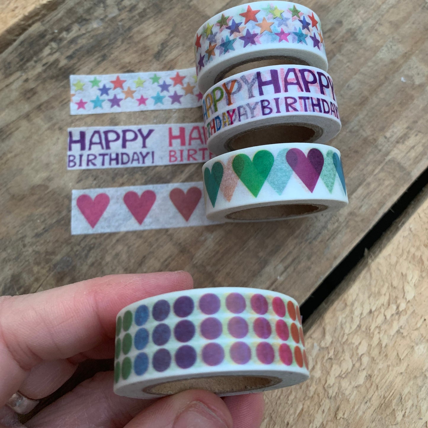 Washi Tape (4 designs available)