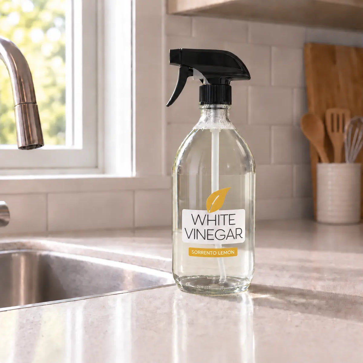 White Vinegar - Refillable Glass Bottle (500ml)