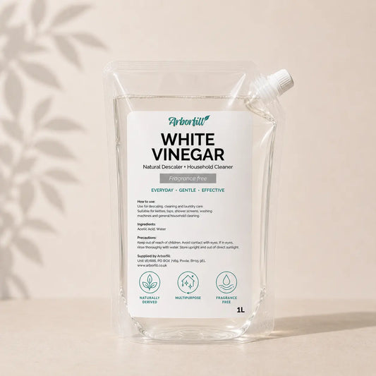 White Vinegar 1 Litre refill (Unscented or Sorrento Lemon)