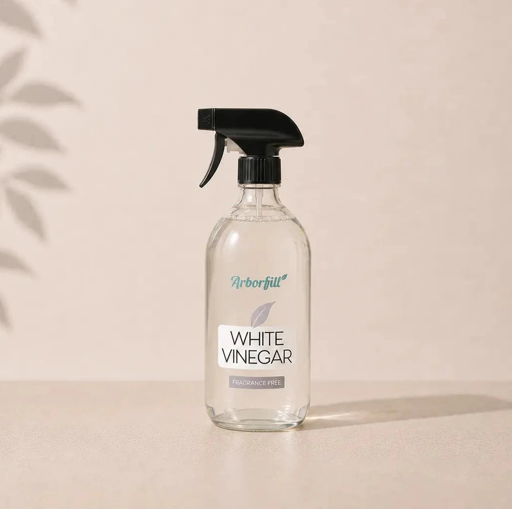 White Vinegar - Refillable Glass Bottle (500ml)