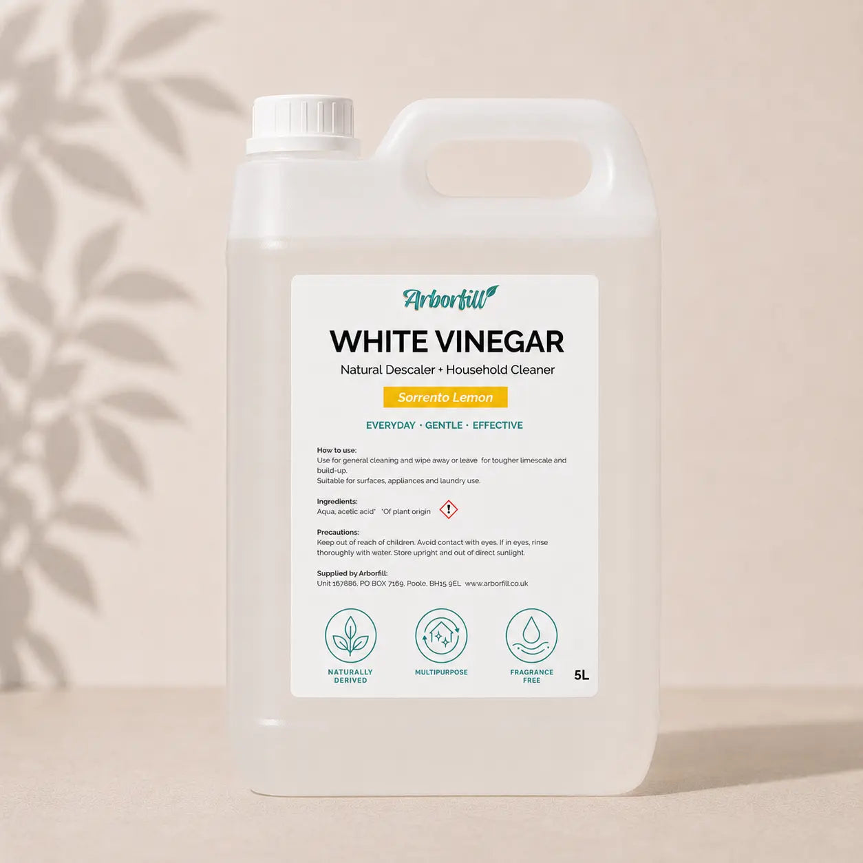 Bulk 5 Litre White Vinegar